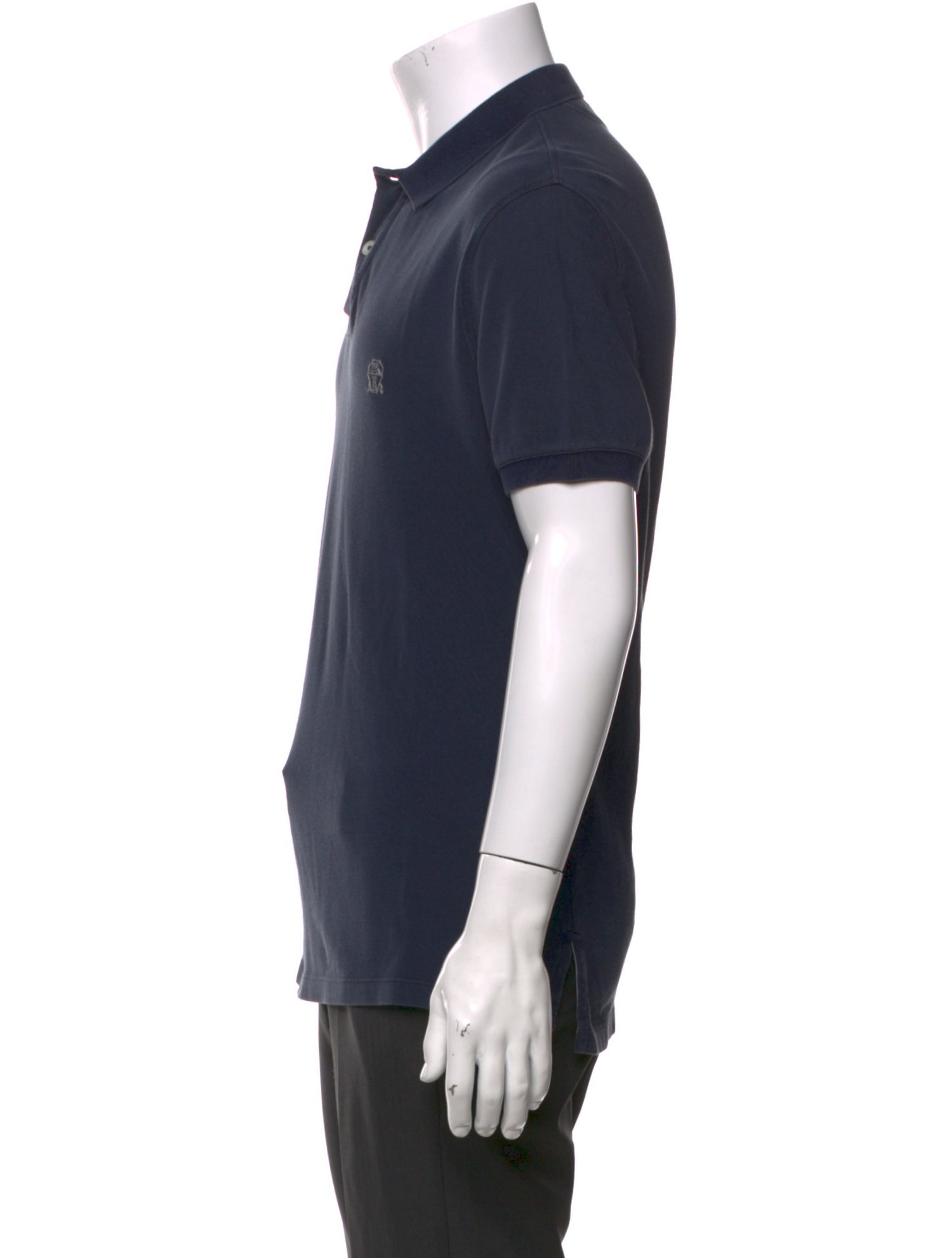 Brunello Cucinelli Collar Short Sleeve Polo Shirt