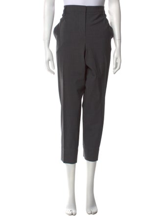 Brunello Cucinelli Virgin Wool Straight Leg Pants