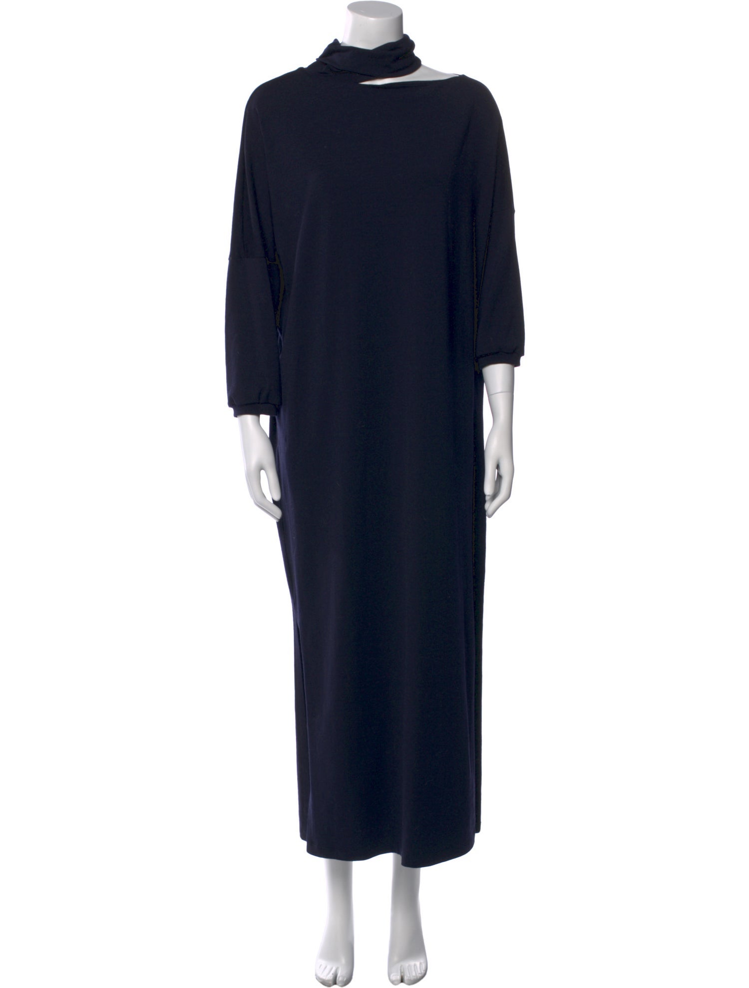 Brunello Cucinelli Virgin Wool Long Dress