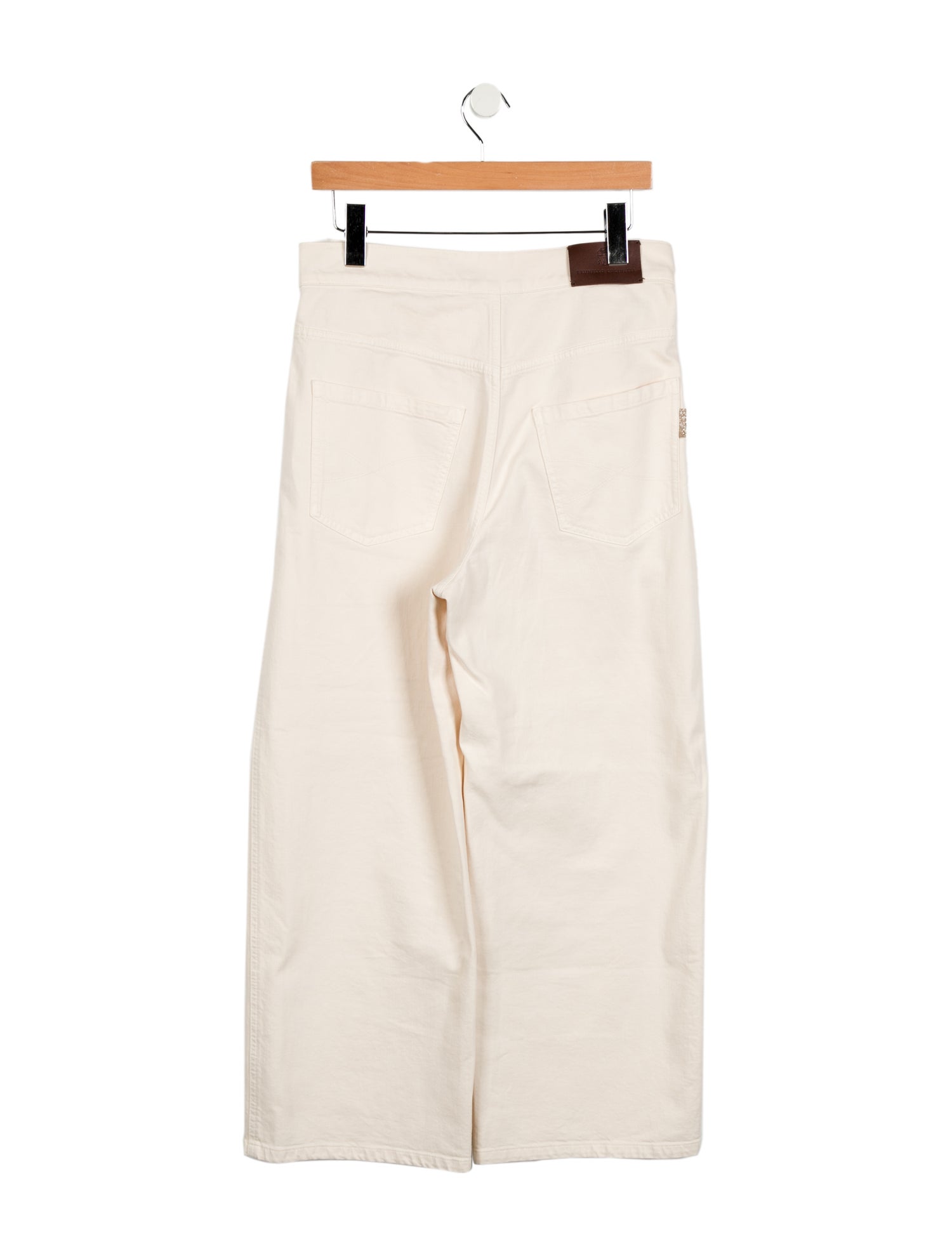 Brunello Cucinelli High-Rise Wide Leg Jeans