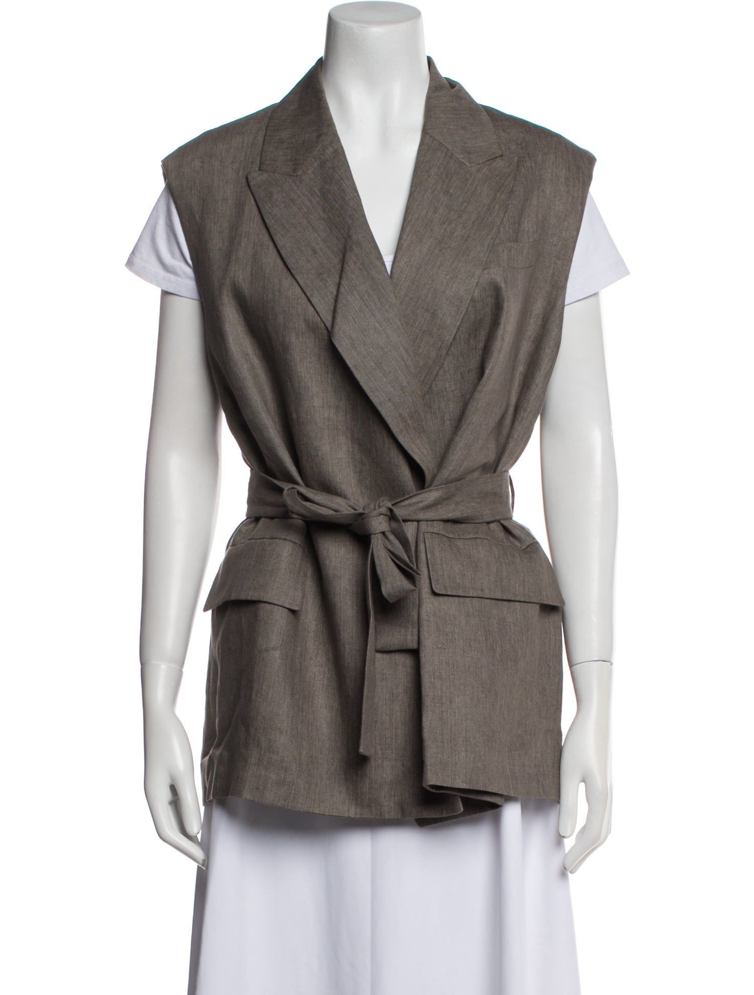 Brunello Cucinelli Linen Vest
