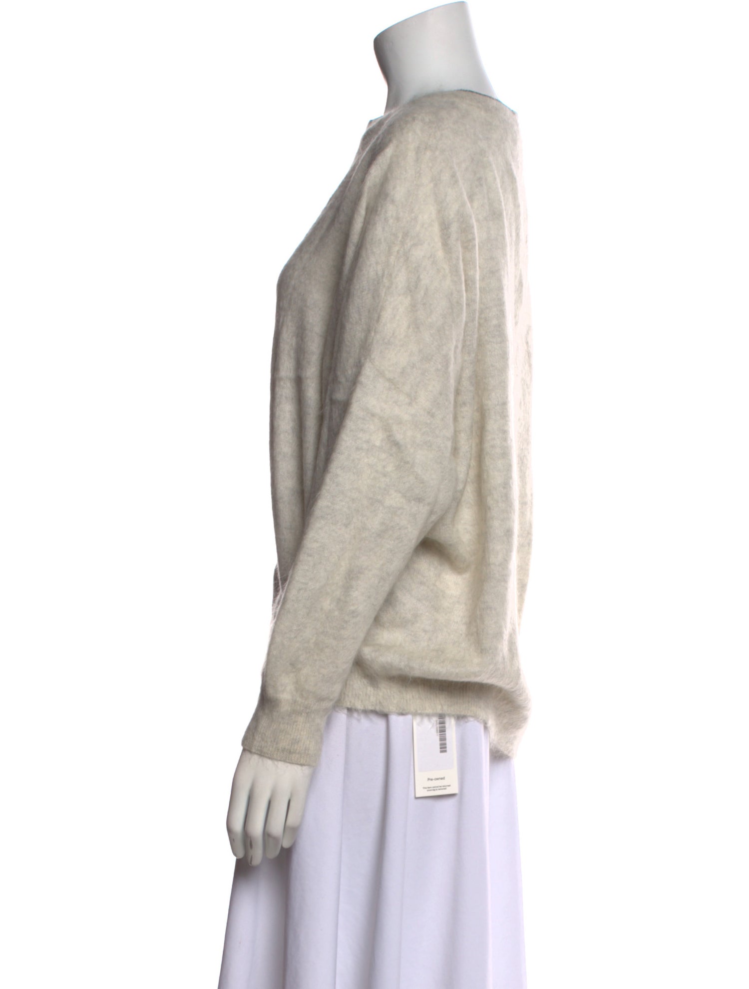 Brunello Cucinelli Mohair Crew Neck Sweater
