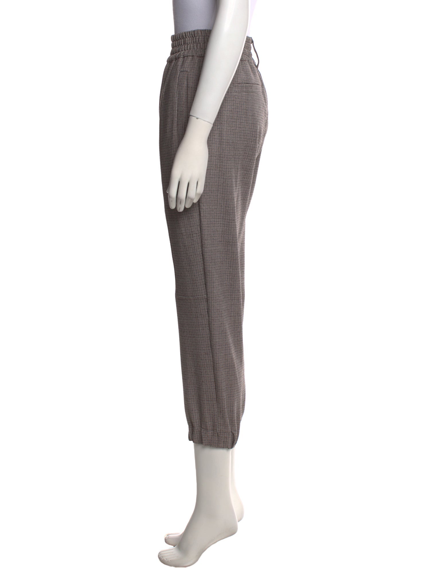 Brunello Cucinelli Virgin Wool Skinny Leg Pants