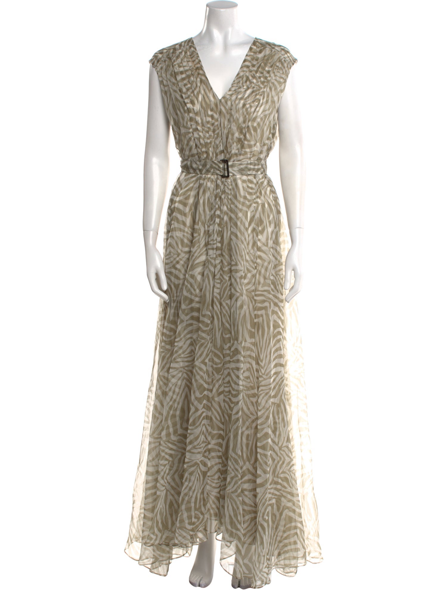 Brunello Cucinelli Silk Long Dress w/ Tags