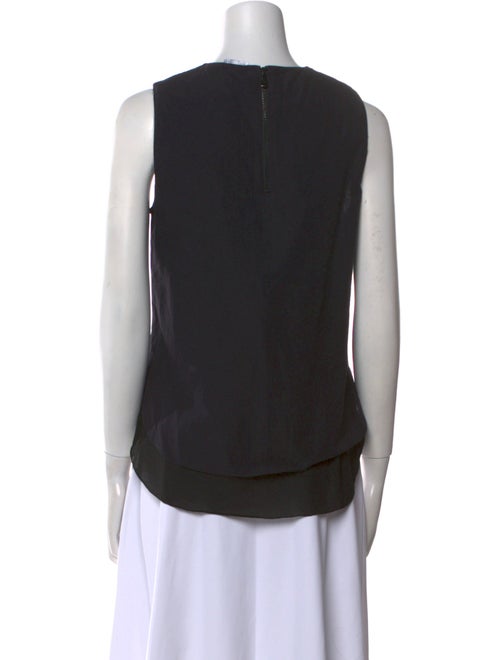 Brunello Cucinelli Crew Neck Sleeveless Top