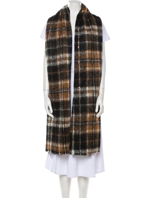 Brunello Cucinelli Wool Striped Scarf