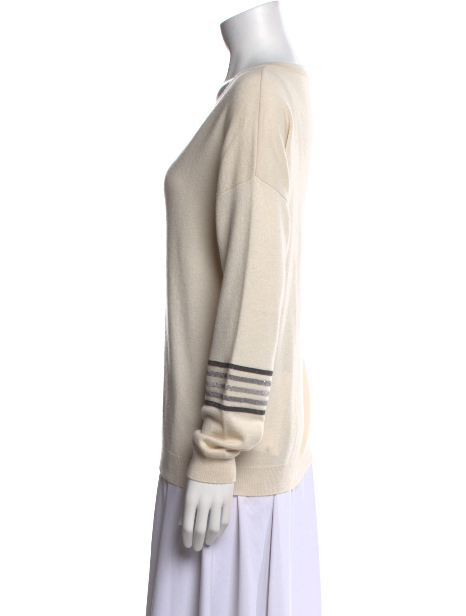 Brunello Cucinelli Cashmere V-Neck Sweater