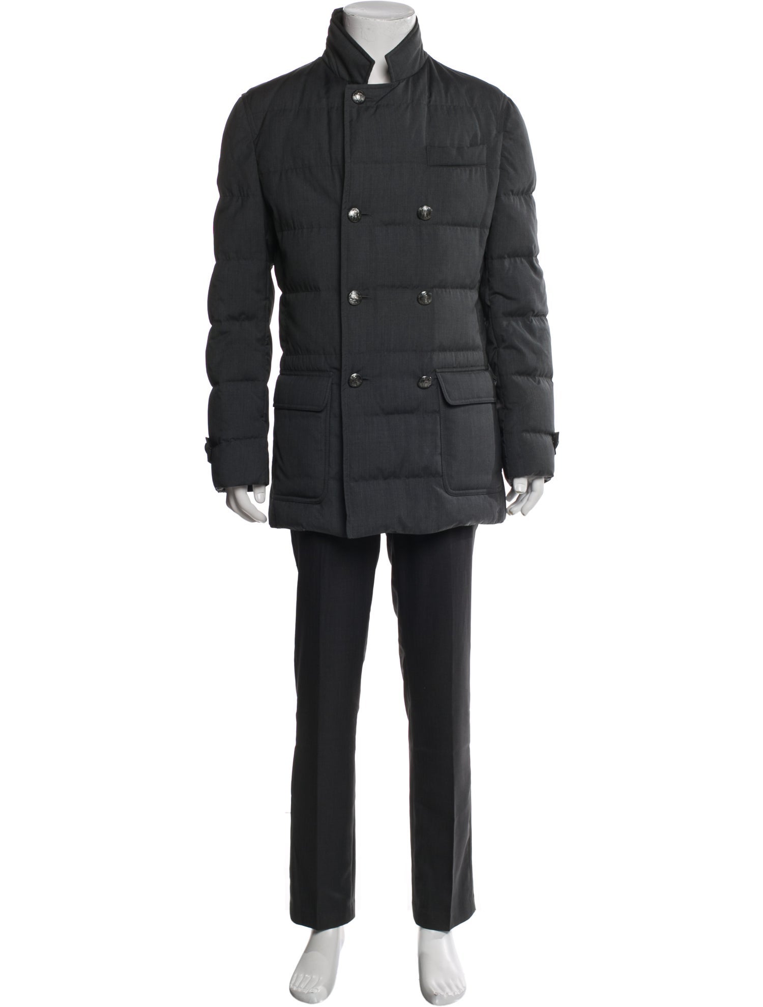 Brunello Cucinelli Wool Puffer Coat