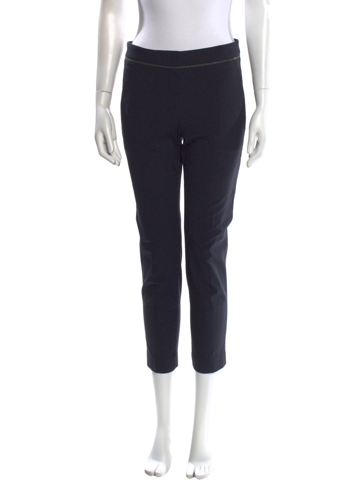 Brunello Cucinelli Virgin Wool Skinny Leg Pants