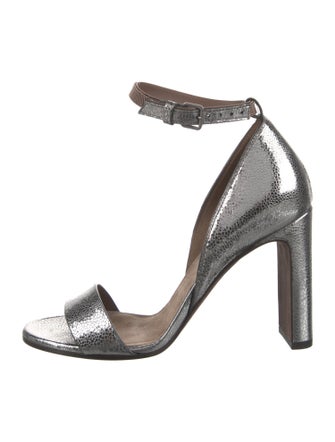 Brunello Cucinelli Monili Leather Sandals