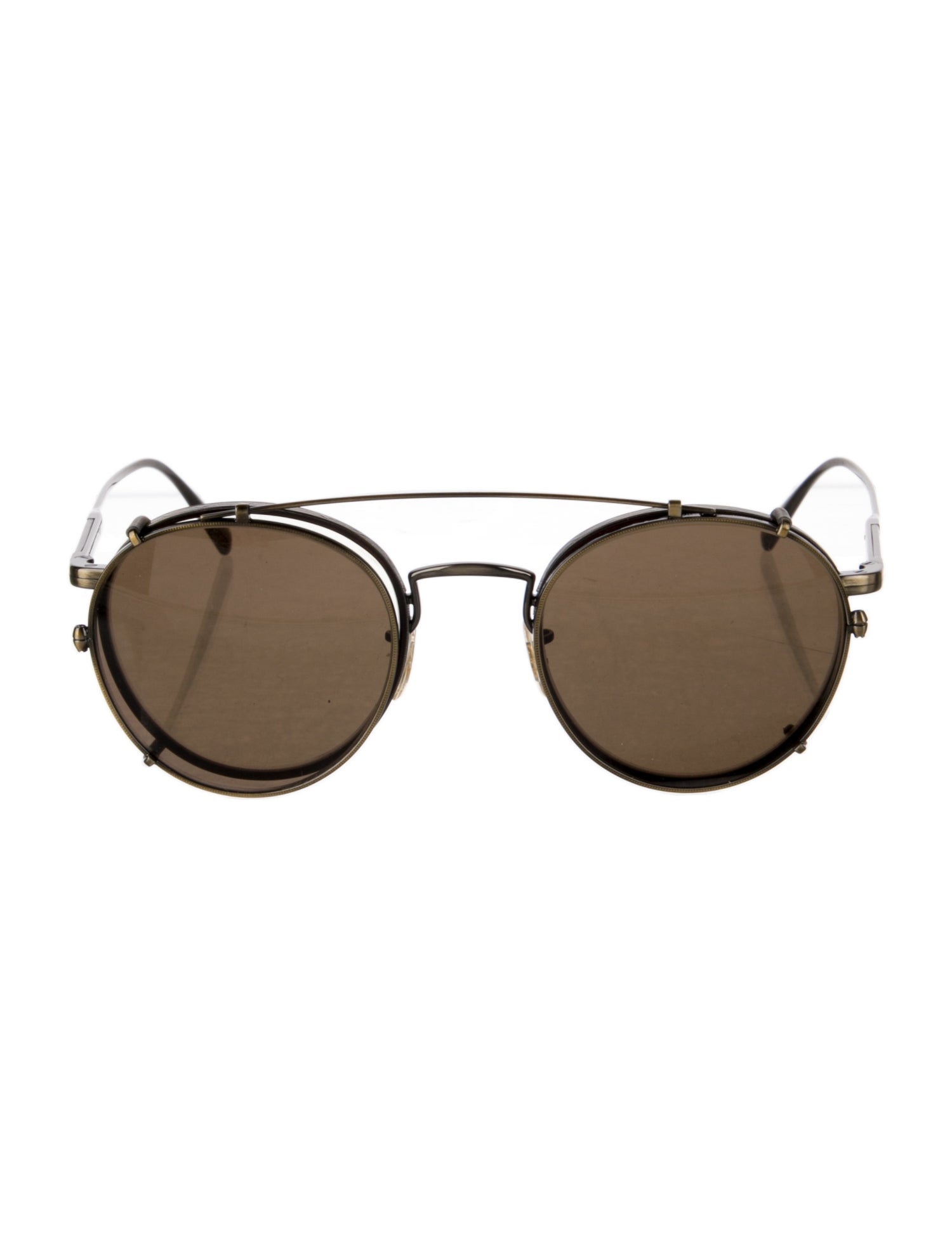 Brunello Cucinelli Round Tinted Sunglasses
