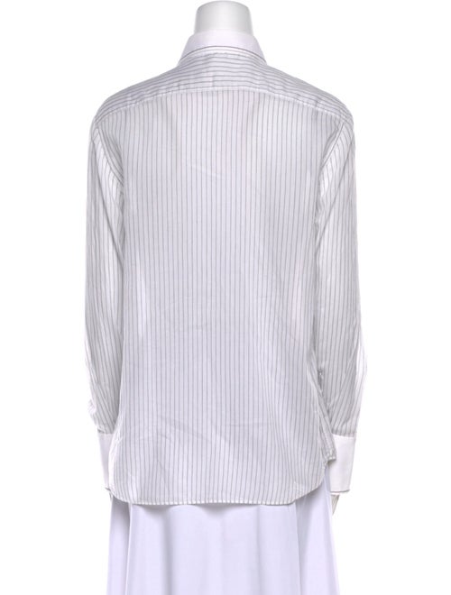 Brunello Cucinelli Striped Long Sleeve Tunic