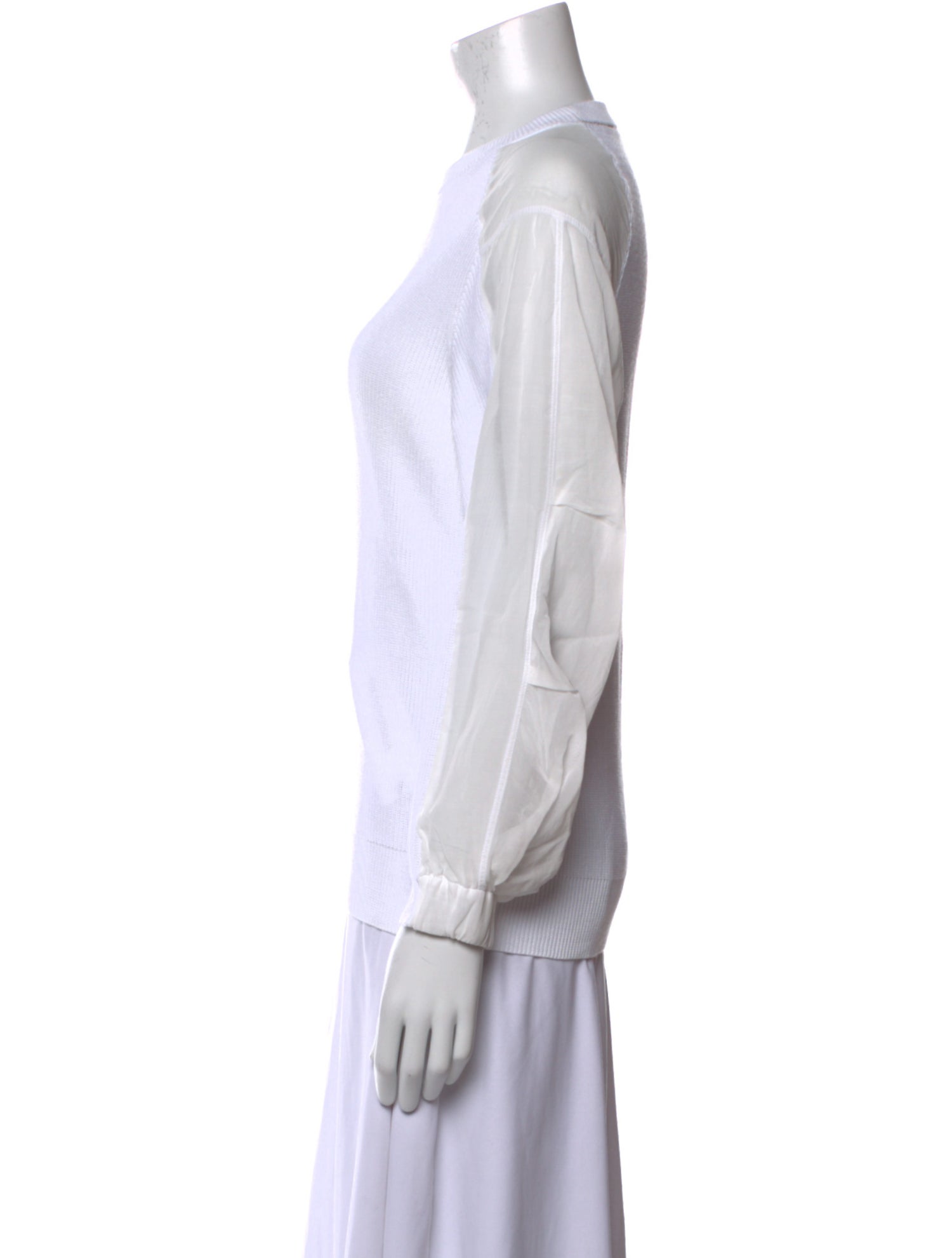 Brunello Cucinelli Crew Neck Long Sleeve Sweatshirt