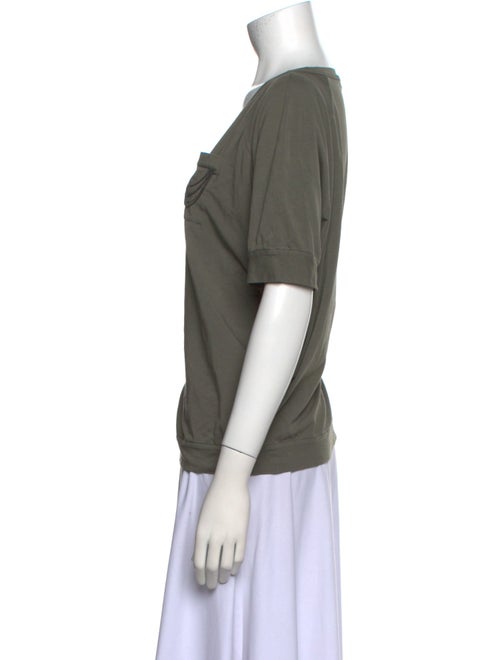 Brunello Cucinelli V-Neck Short Sleeve T-Shirt