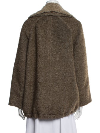 Brunello Cucinelli Mohair Faux Fur Jacket