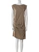 Brunello Cucinelli Bateau Neckline Mini Dress