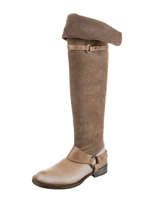 Brunello Cucinelli Leather Riding Boots