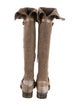 Brunello Cucinelli Leather Riding Boots