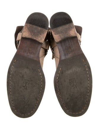 Brunello Cucinelli Leather Riding Boots