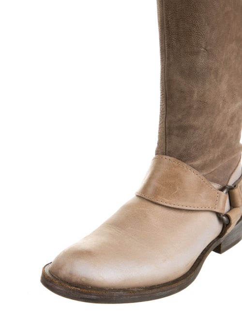 Brunello Cucinelli Leather Riding Boots