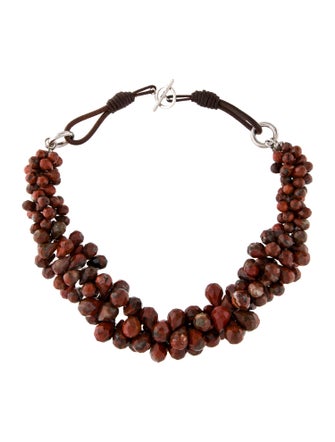 Brunello Cucinelli Beaded Strand Necklace