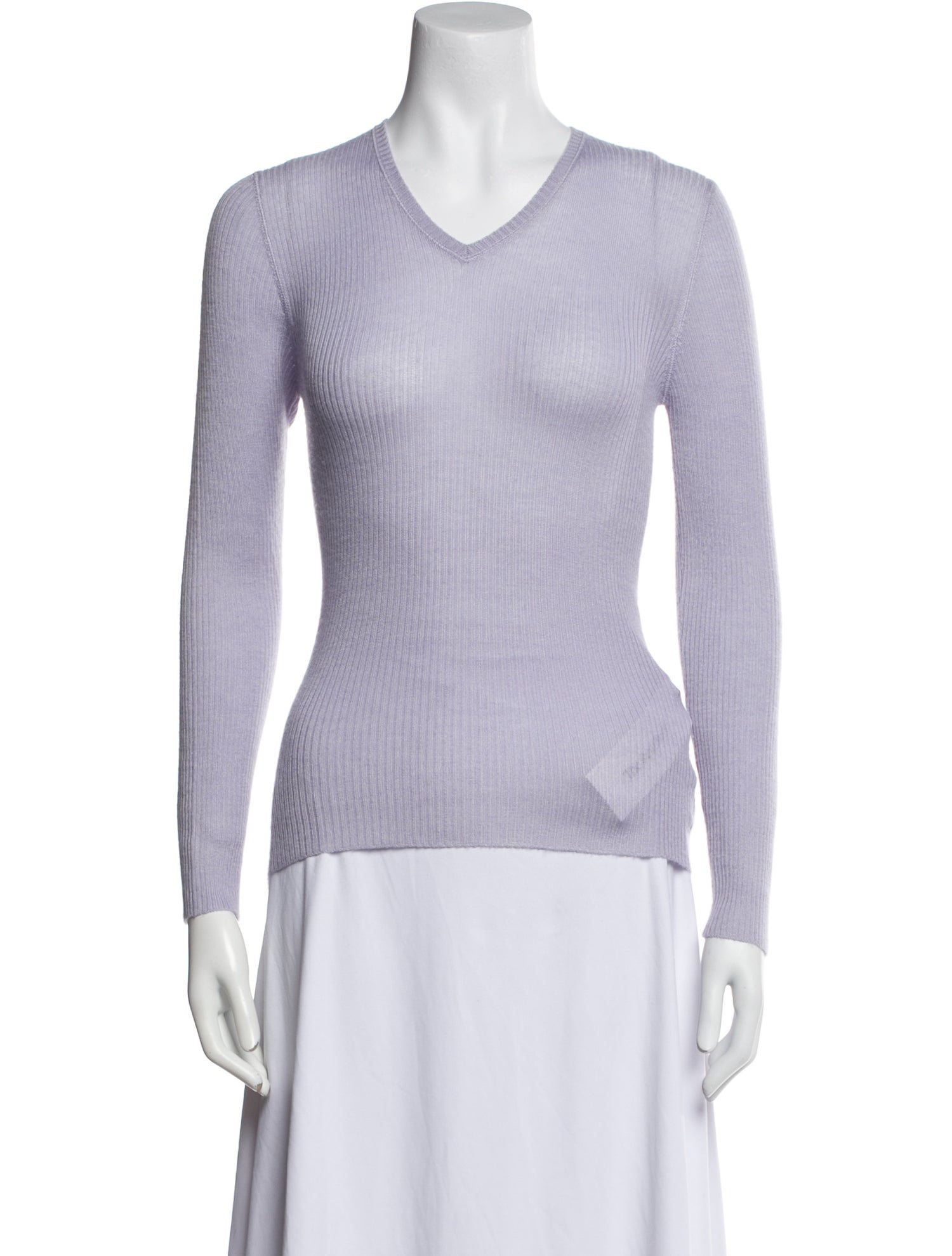 Brunello Cucinelli Cashmere V-Neck Top
