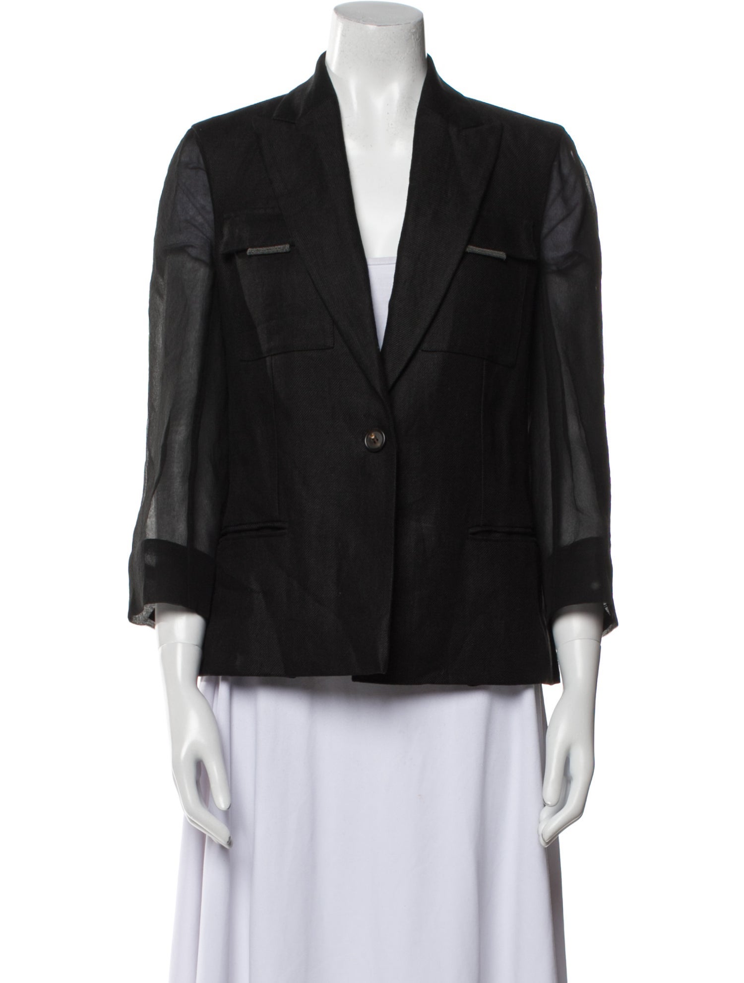 Brunello Cucinelli Linen Blazer