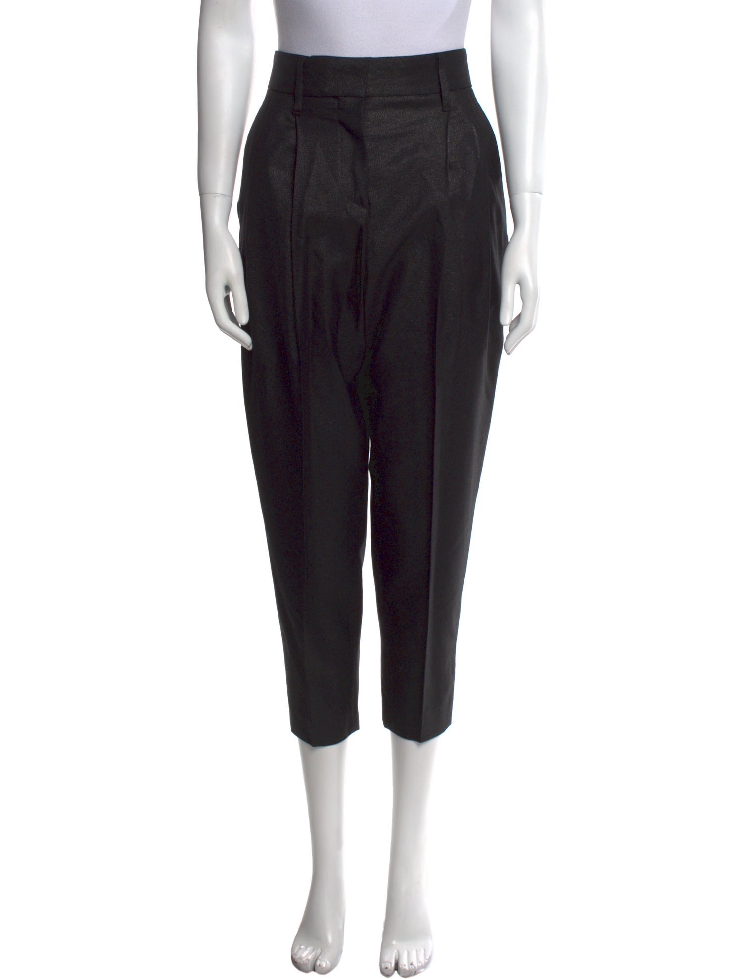 Brunello Cucinelli Virgin Wool Straight Leg Pants