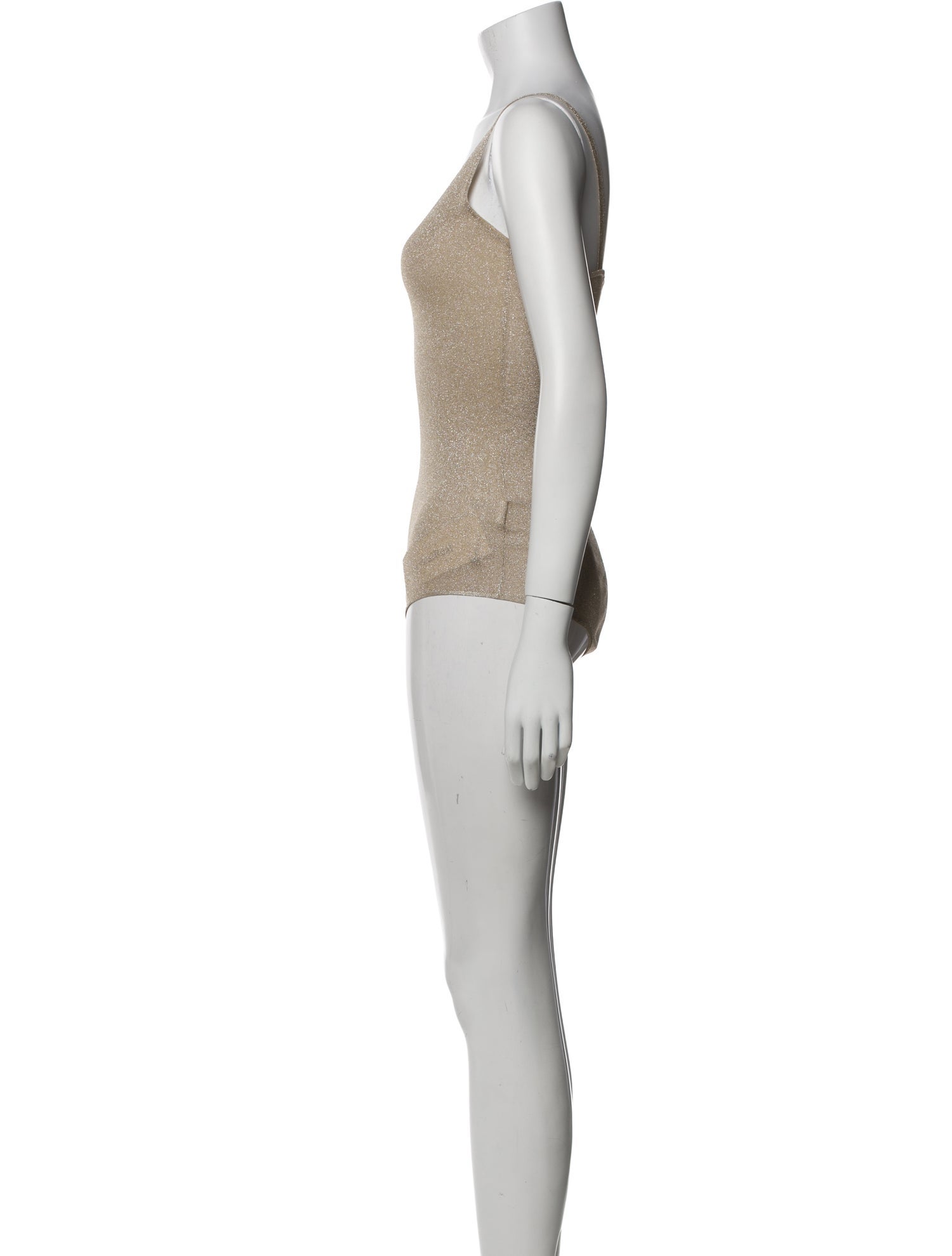Brunello Cucinelli Scoop Neck Sleeveless Bodysuit