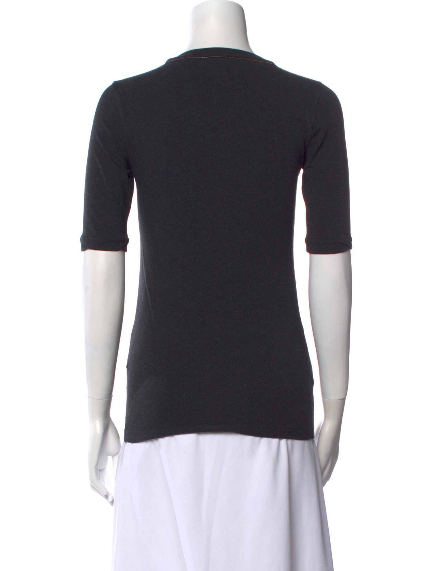 Brunello Cucinelli Crew Neck Short Sleeve T-Shirt