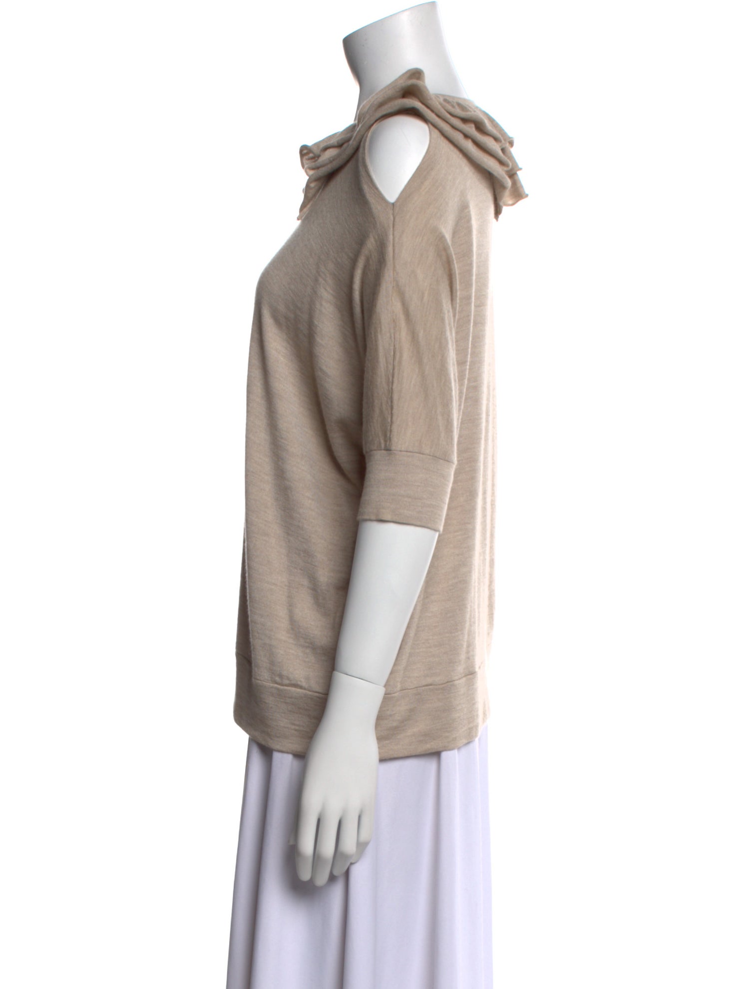 Brunello Cucinelli Cashmere Crew Neck Sweatshirt