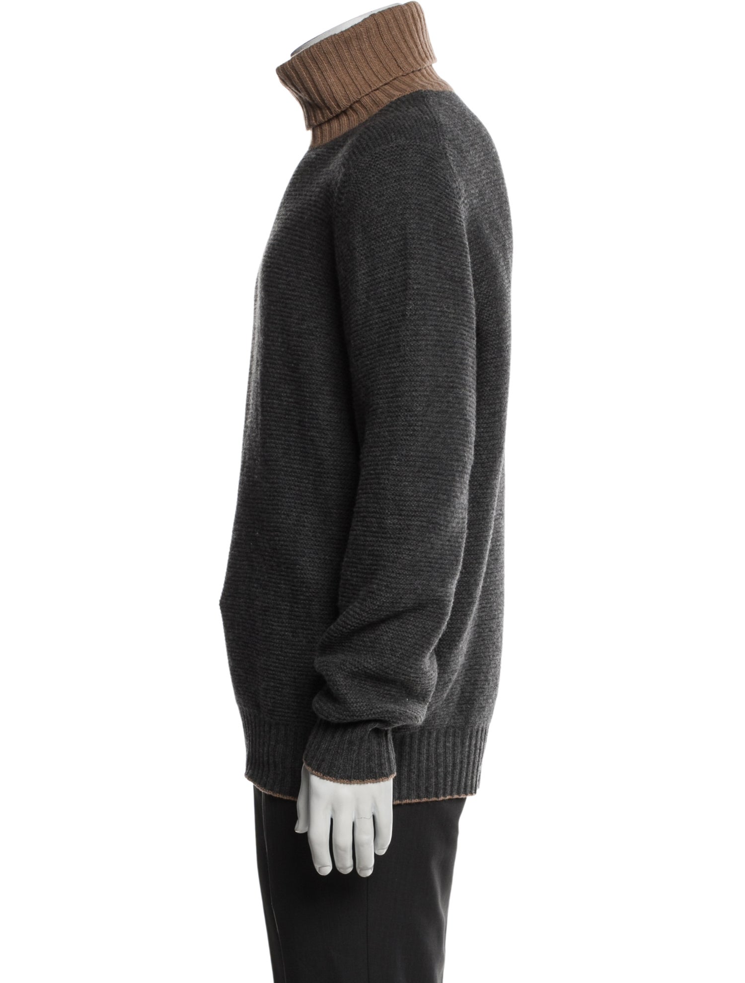 Brunello Cucinelli Virgin Wool Turtleneck Pullover