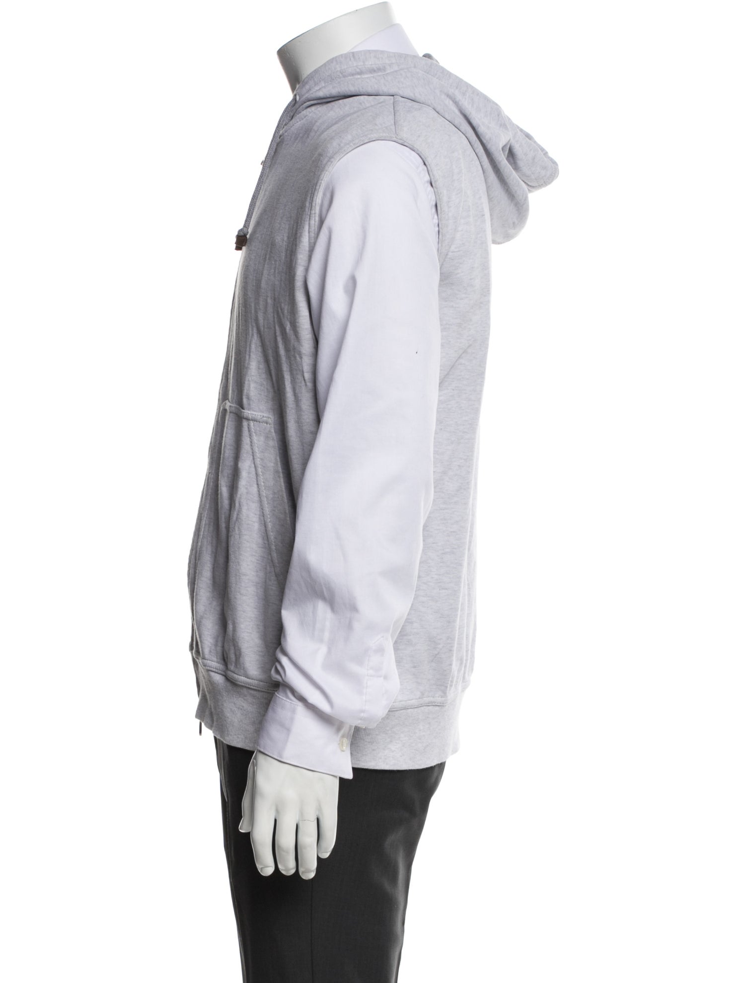 Brunello Cucinelli Crew Neck Long Sleeve Hoodie