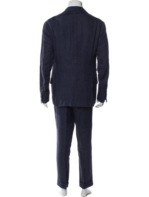 Brunello Cucinelli Linen Striped Two-Piece Suit