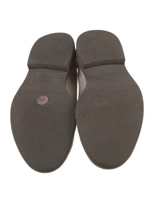 Brunello Cucinelli Suede Tassel Accents Loafers