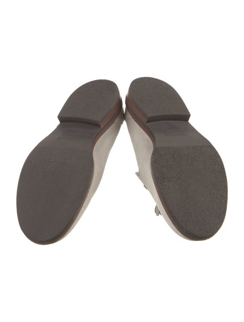 Brunello Cucinelli Suede Tassel Accents Loafers