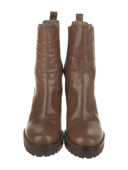 Brunello Cucinelli Leather Chelsea Boots