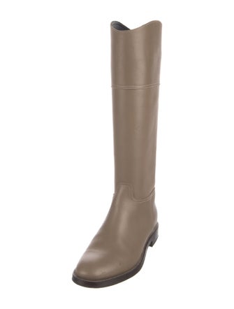 Brunello Cucinelli Monili Leather Boots