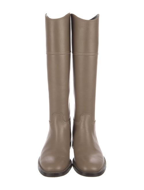 Brunello Cucinelli Monili Leather Boots