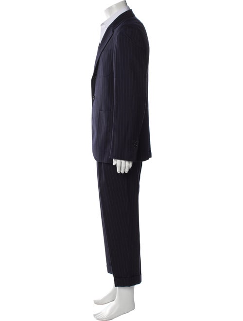 Brunello Cucinelli Virgin Wool Striped Two-Piece Suit