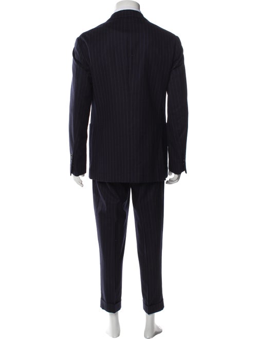 Brunello Cucinelli Virgin Wool Striped Two-Piece Suit