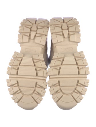 Brunello Cucinelli Monili Canvas Combat Boots