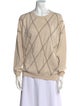 Brunello Cucinelli Virgin Wool Scoop Neck Sweater