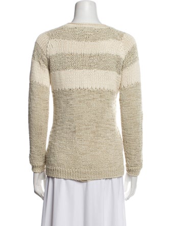 Brunello Cucinelli Nylon Striped Sweater