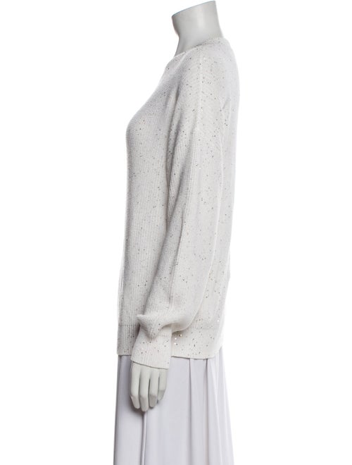 Brunello Cucinelli Crew Neck Long Sleeve Top