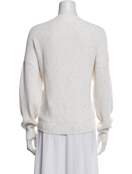 Brunello Cucinelli Crew Neck Long Sleeve Top