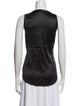 Brunello Cucinelli Silk Scoop Neck Top