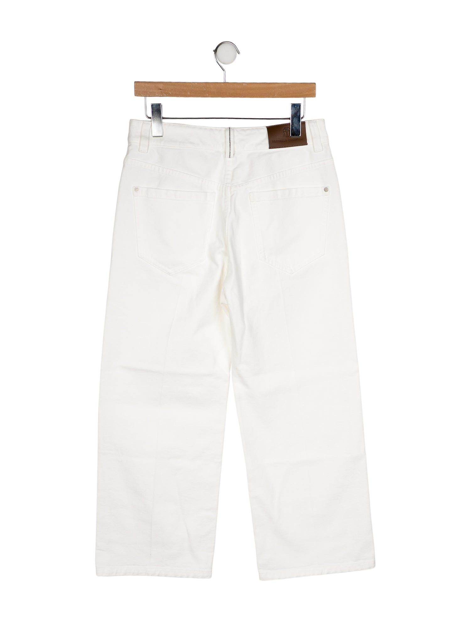 Brunello Cucinelli High-Rise Wide Leg Jeans