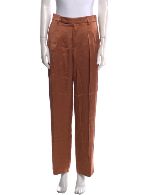 Brunello Cucinelli Silk Wide Leg Pants