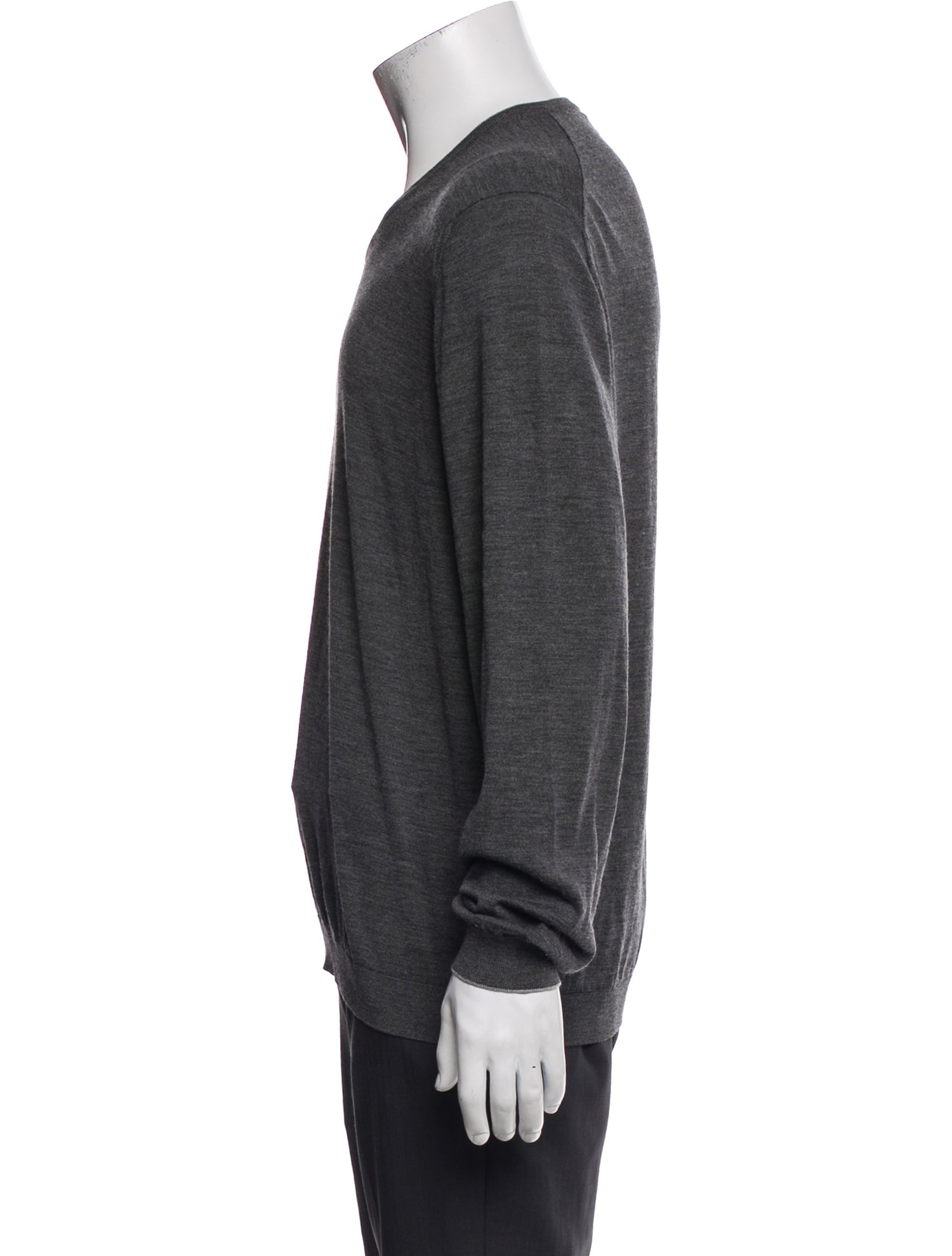Brunello Cucinelli Wool V-Neck Pullover